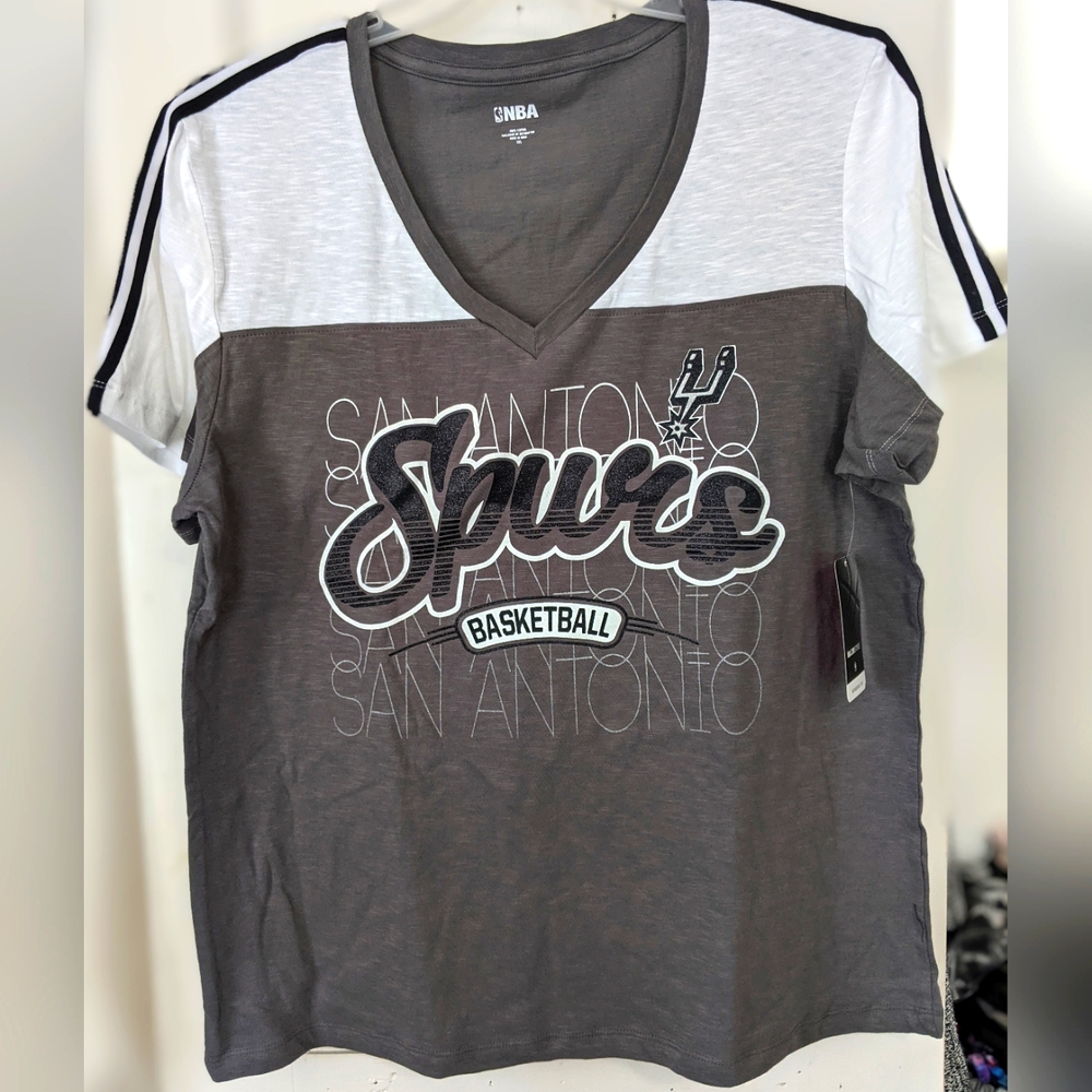 NBA Women's San Antonio Spurs Basketball Cotton Tee
